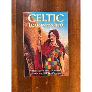 Celtic Lenormand Divination 45 Card Oracle Deck Illustrated Guidebook Pagonism